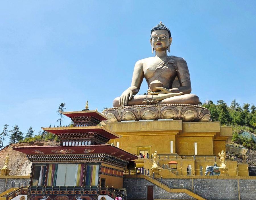 Buddha Dordenma statue in Thimphu, Bhutan