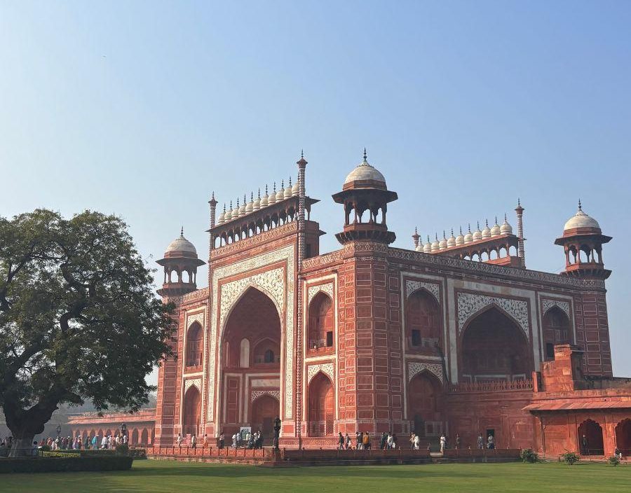 gateway to the taj mahal, india