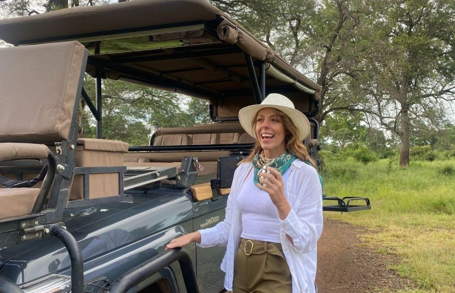 Jeanne Mari at Singita
