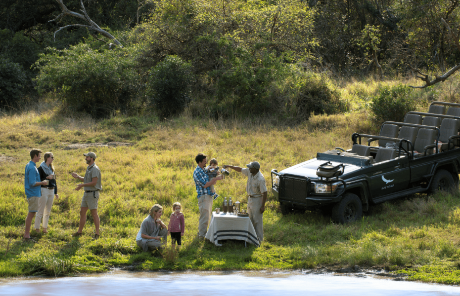 Phinda homestead family safari coffee stop