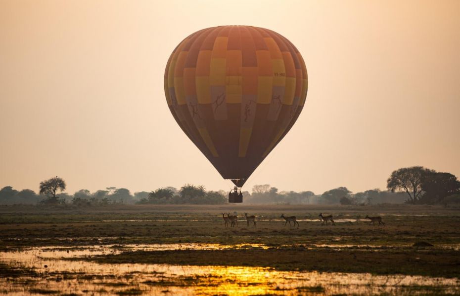 Shumba zambia balloon sunrise