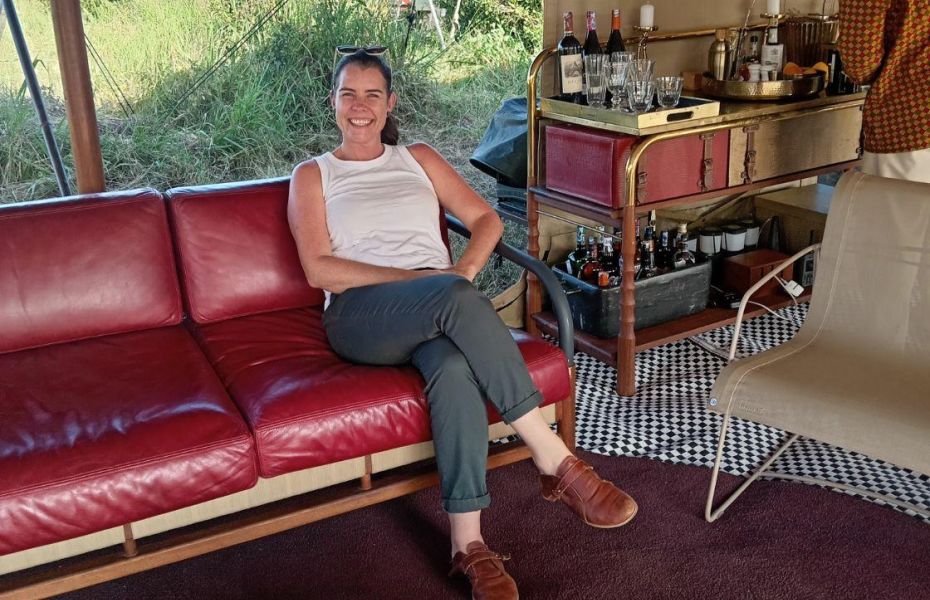 Tamsyn in Kenya