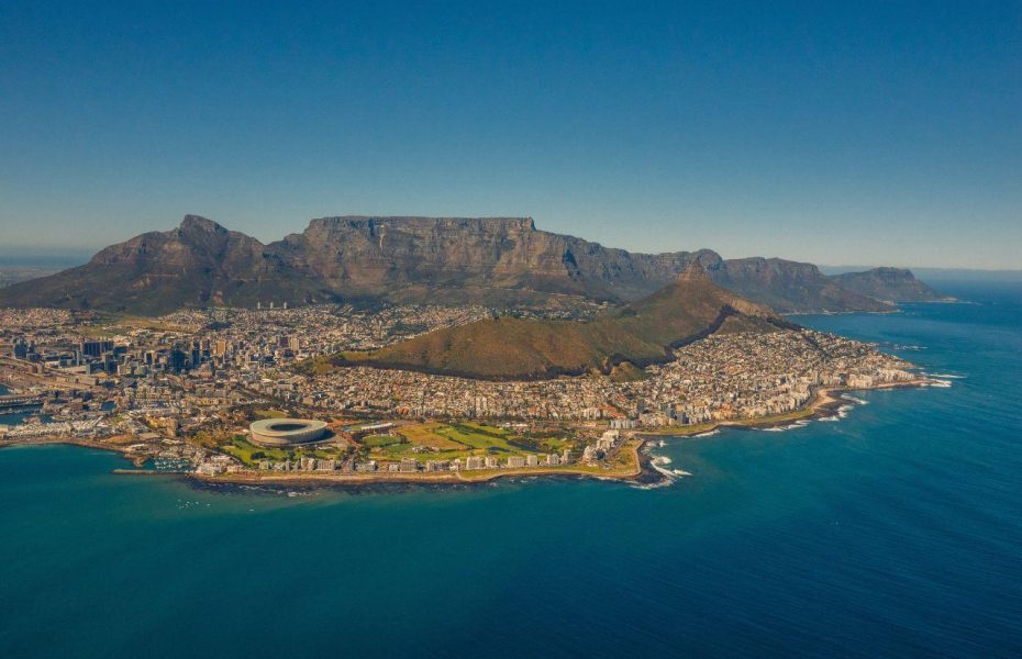 Cape Town Bowl view C&M CT heli