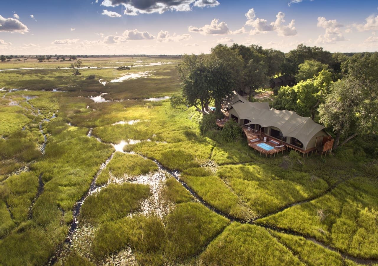 Duba plains camp camp exterior and landscape 1280