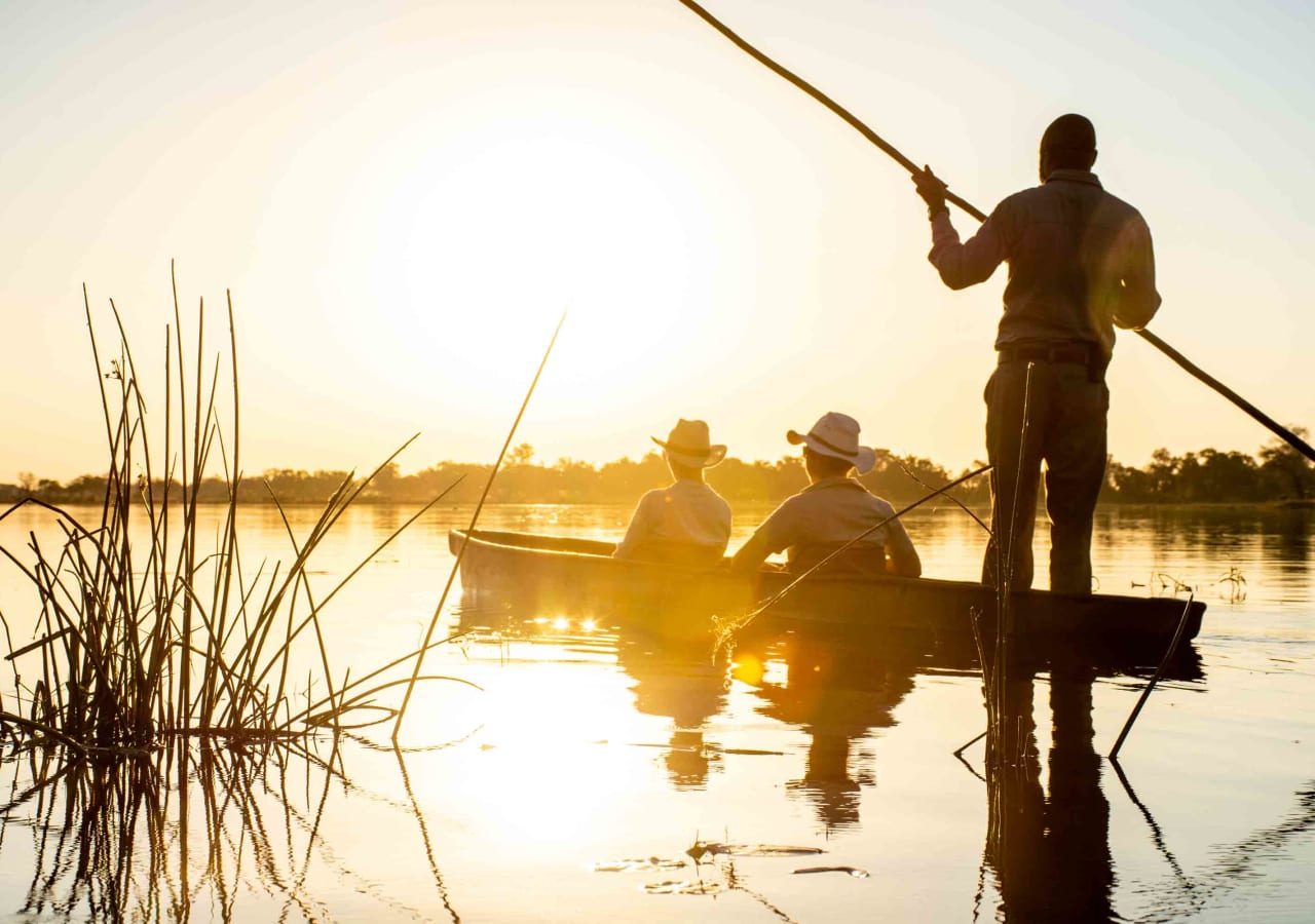 Kwara camp mokoro safari on the okavango delta 1280