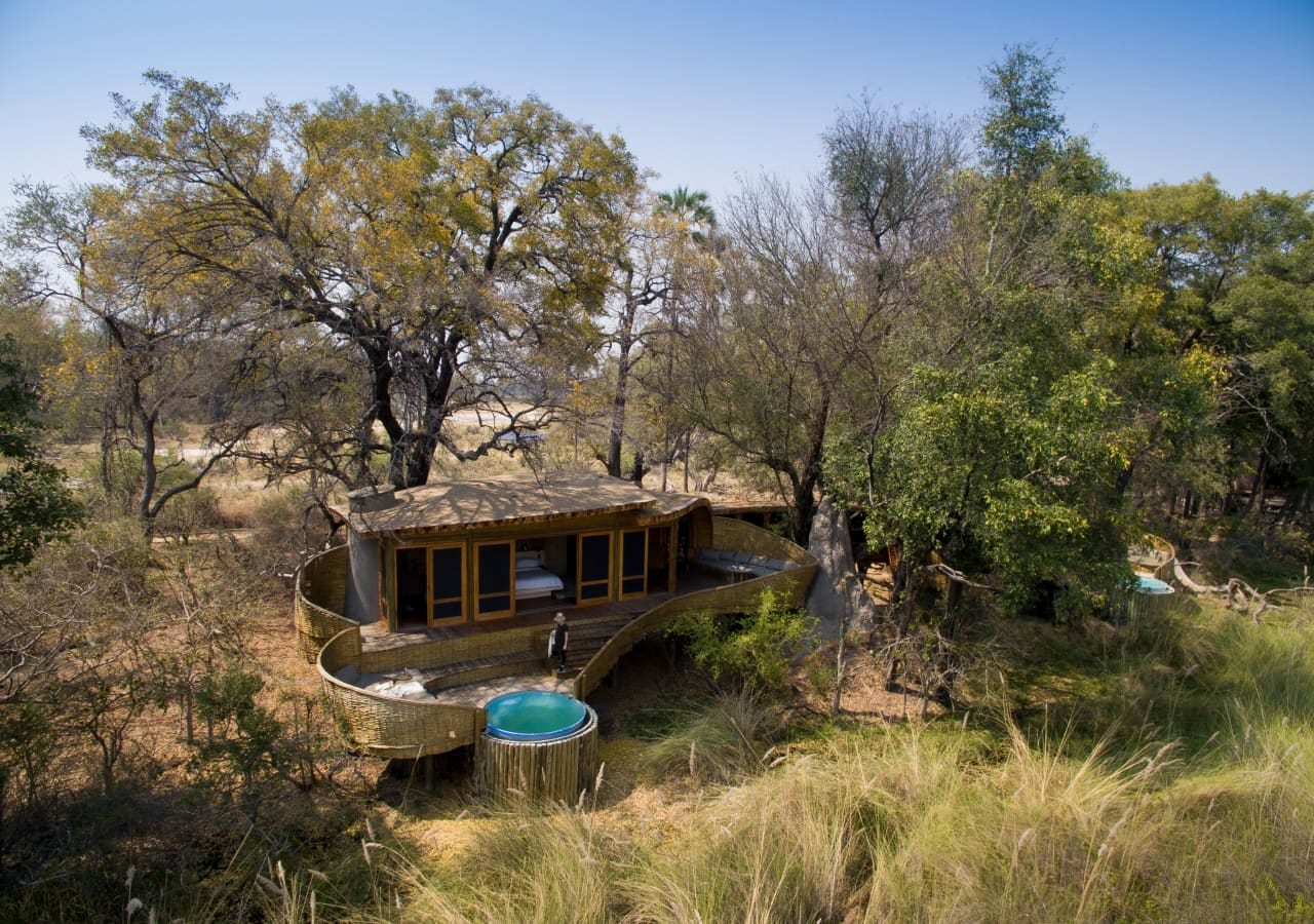 Sandibe okavango safari lodge family suite exterior 1280