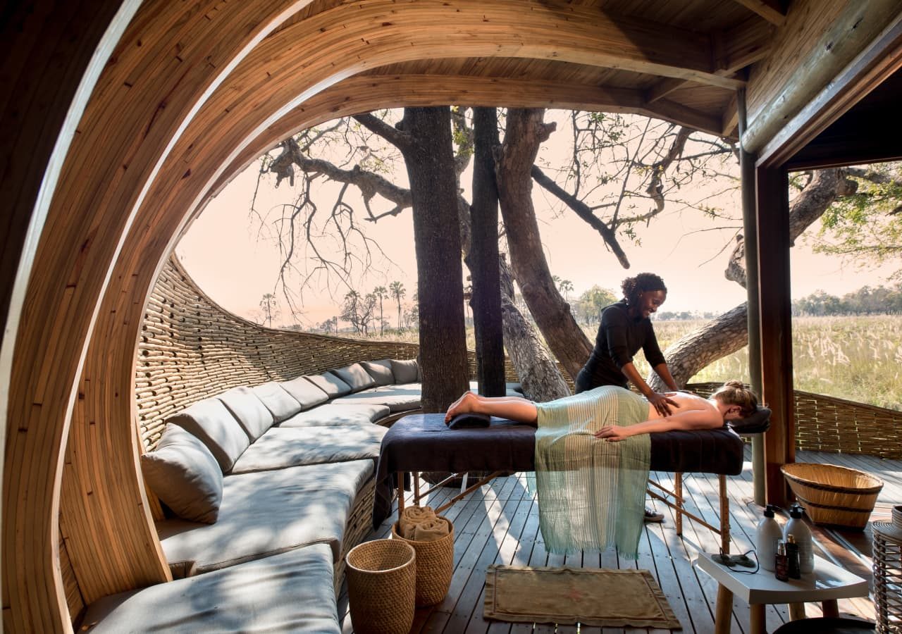 Sandibe okavango safari lodge wellness treatment 1280