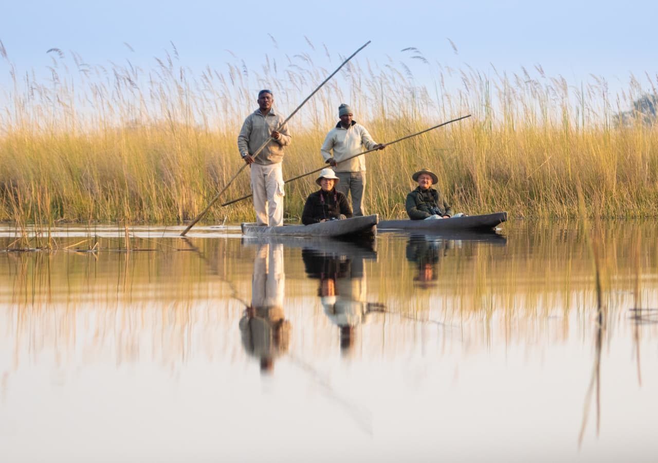 Splash camp mokoro safari on the okavango delta 1280