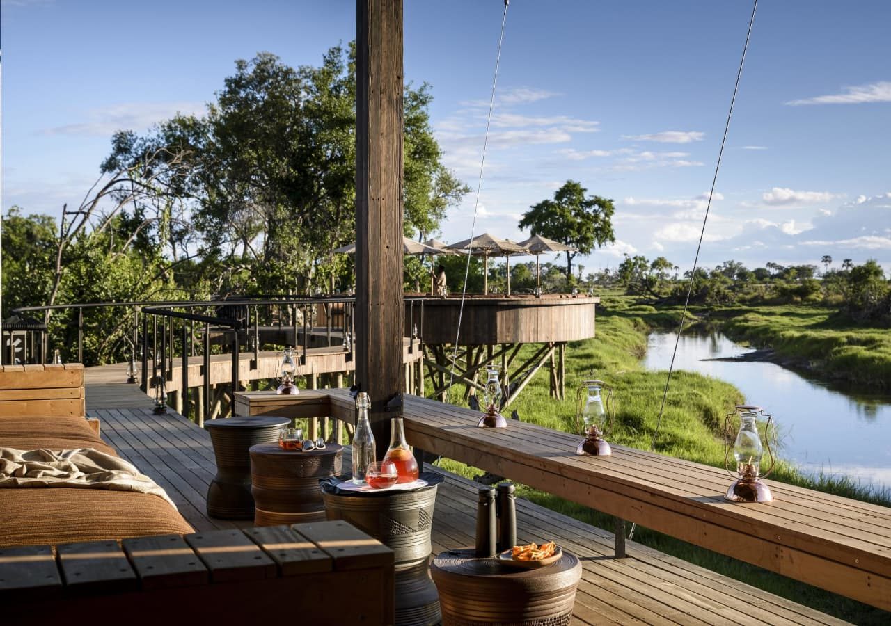 Xigera safari lodge drinks by the okavango delta 1280