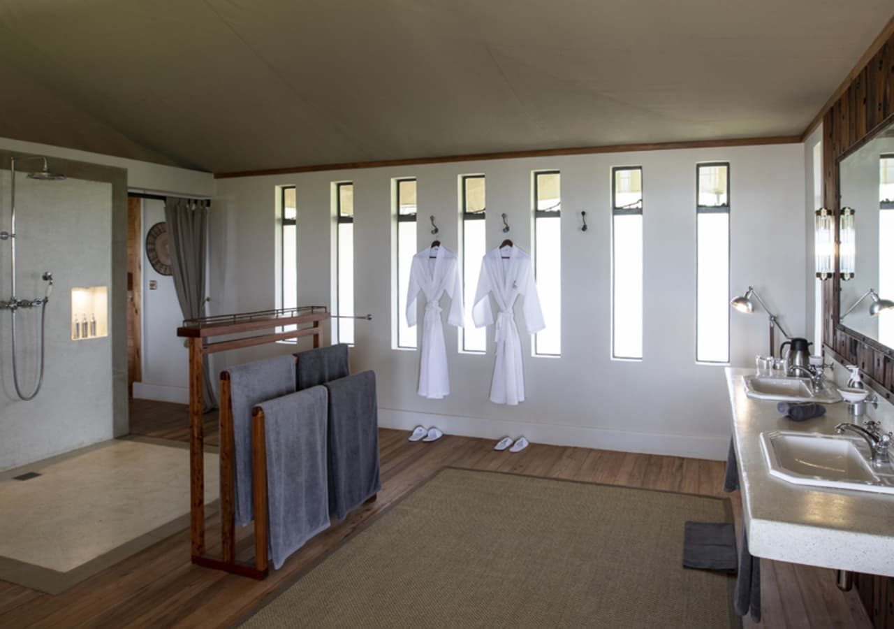 Elewana loisaba lodo springs luxury tented bathroom 1280