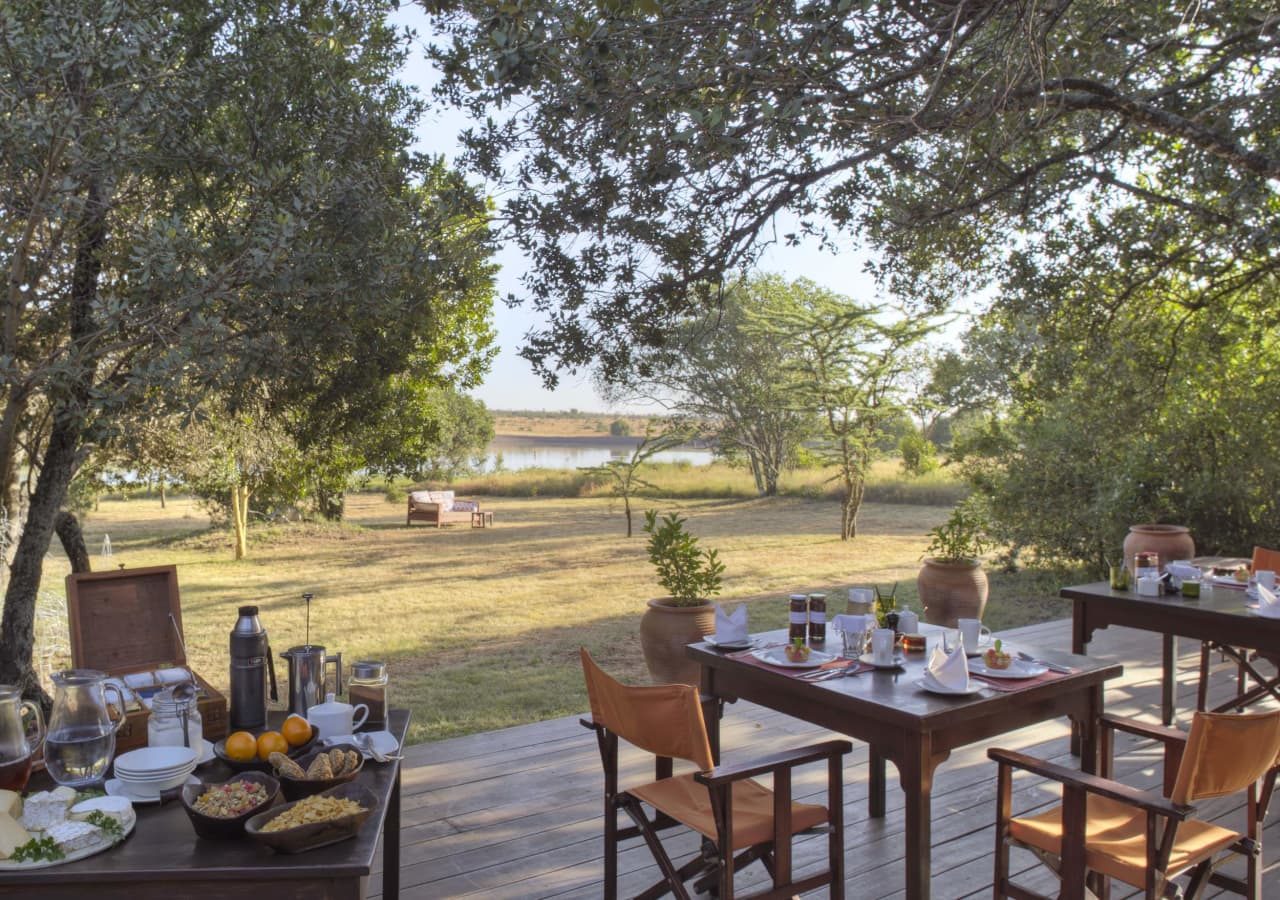 Kicheche laikipia camp breakfast setup 1280