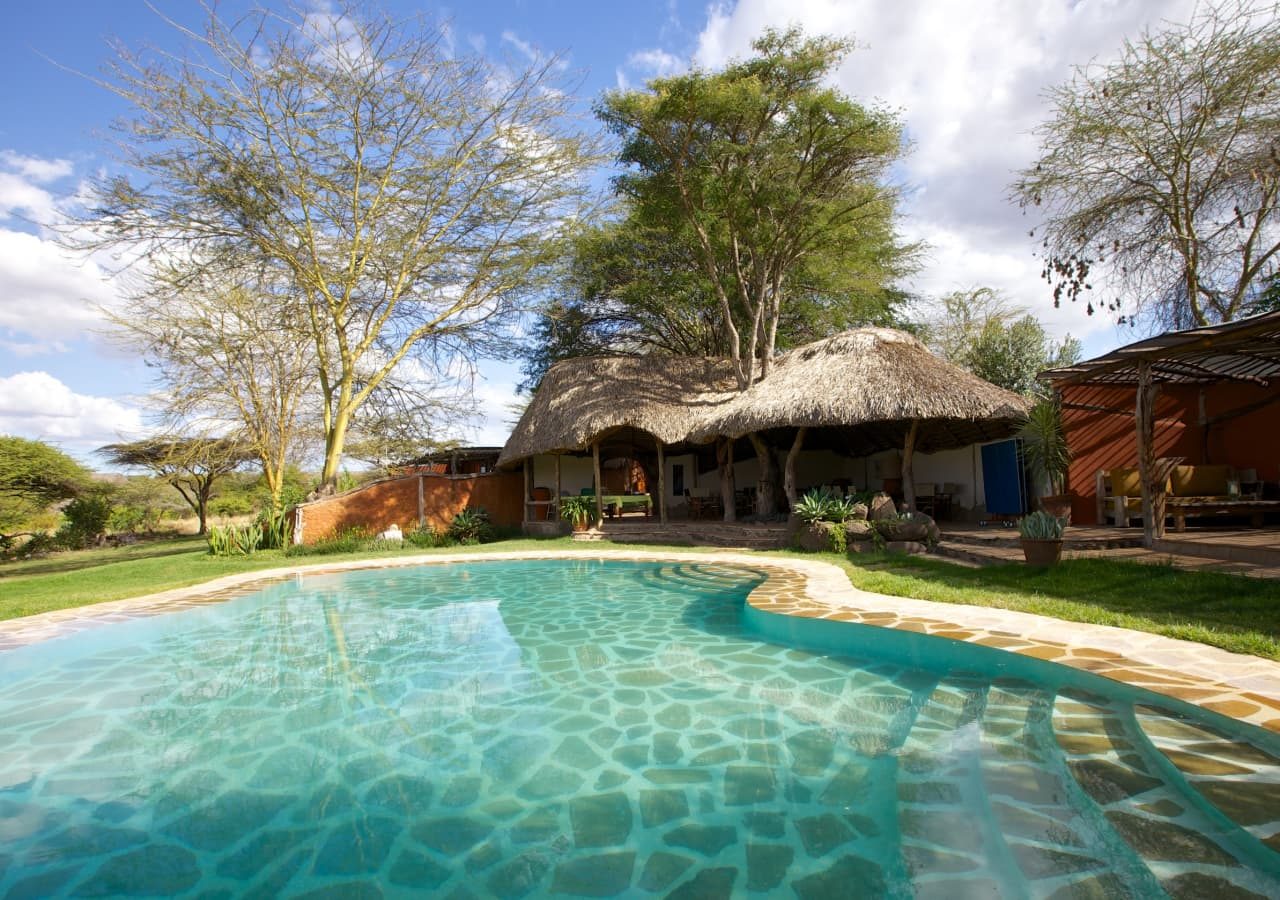 Lewa safari camp swimming pool 1280