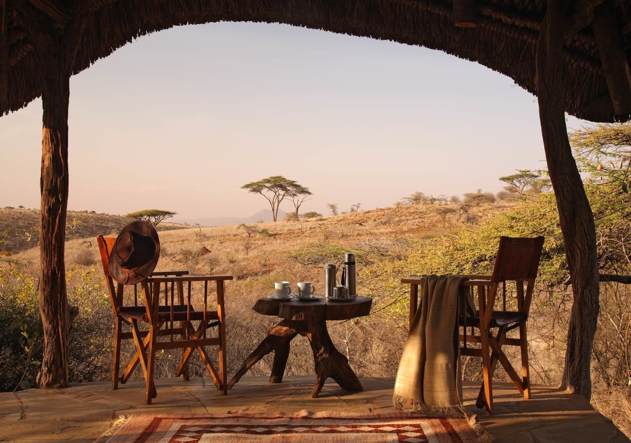 Lewa safari camp views from your tent verandah 1280