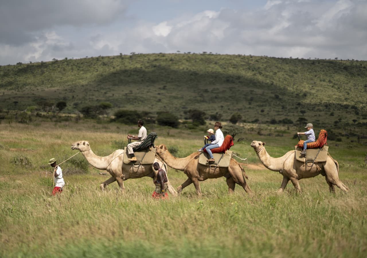 Loisaba starbeds camel trekking 1280