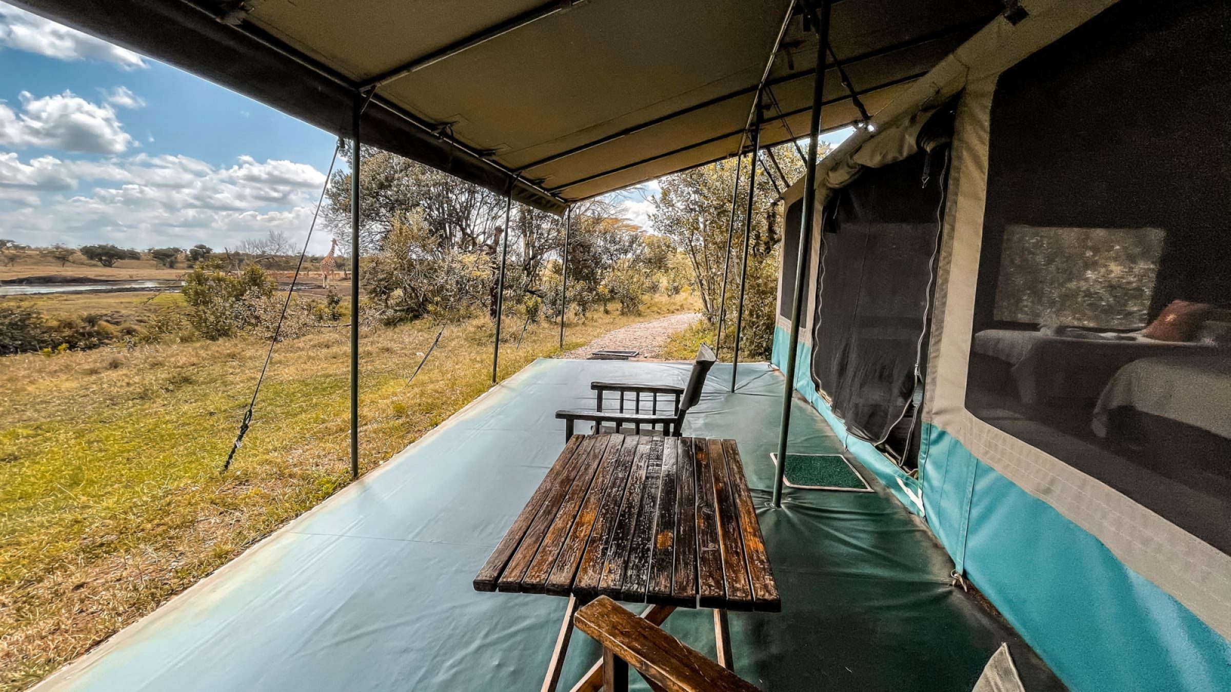 Porini rhino camp view from the tent 2400