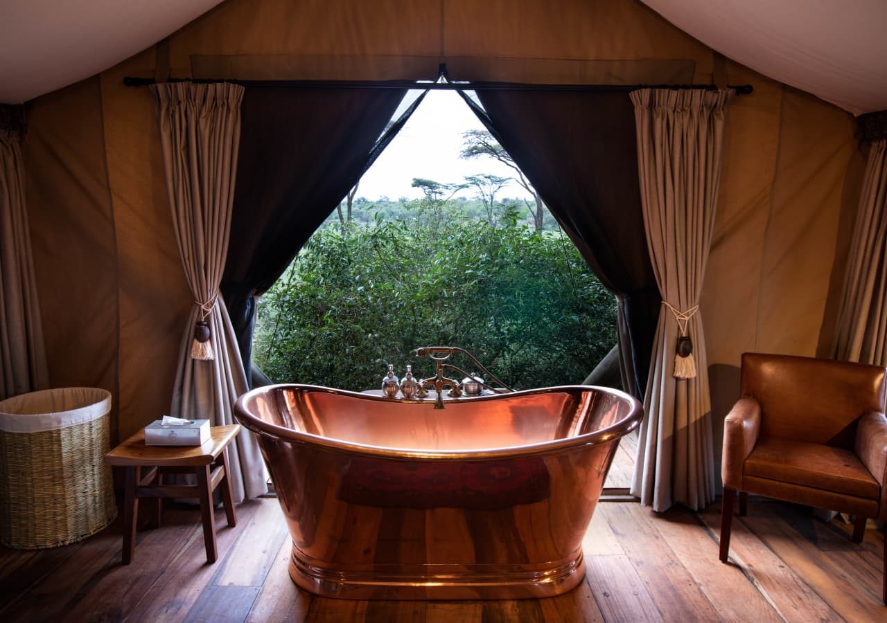 Mara nyika copper bathtub 1280