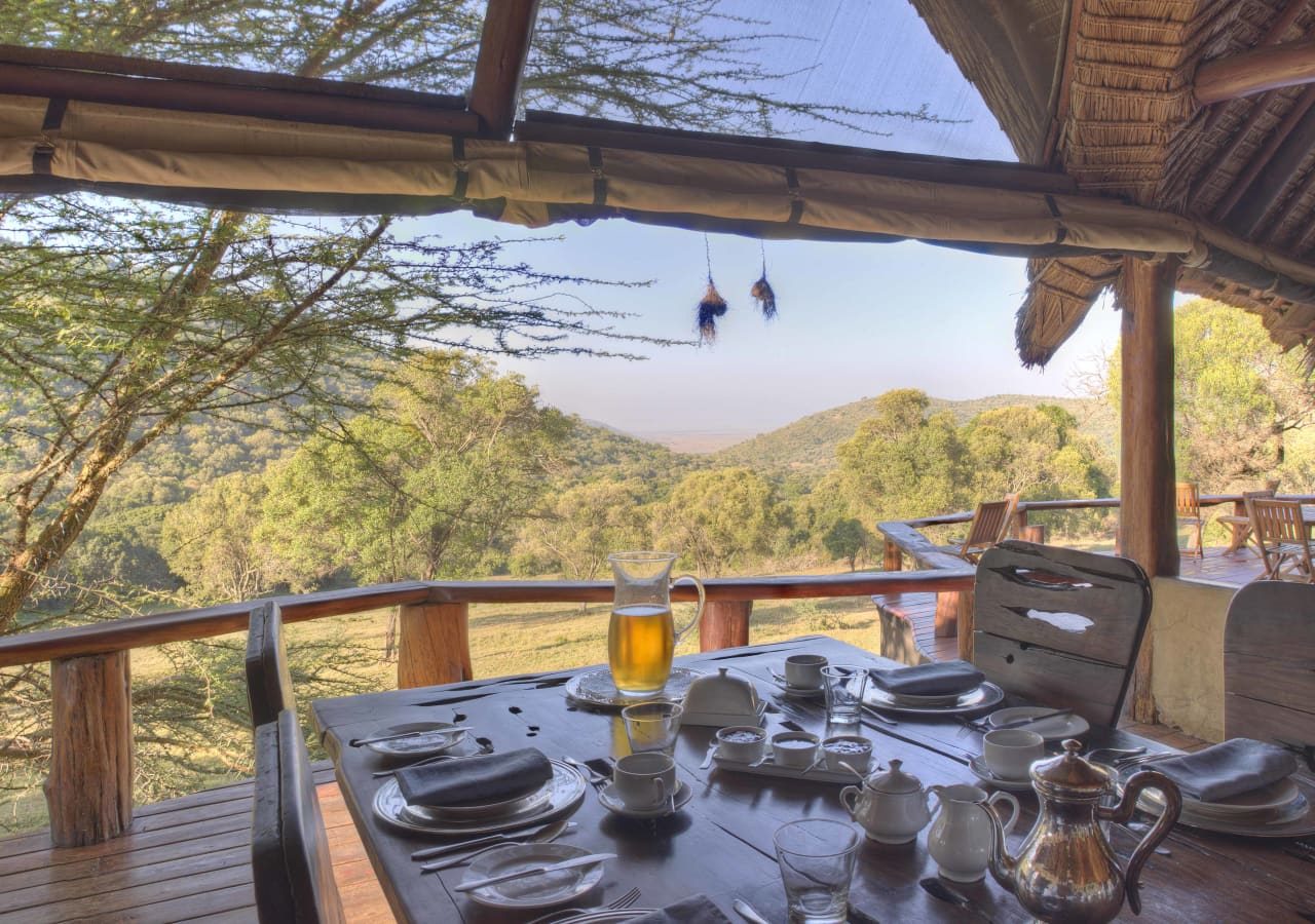 Saruni mara breakfast in the main lodge 1280