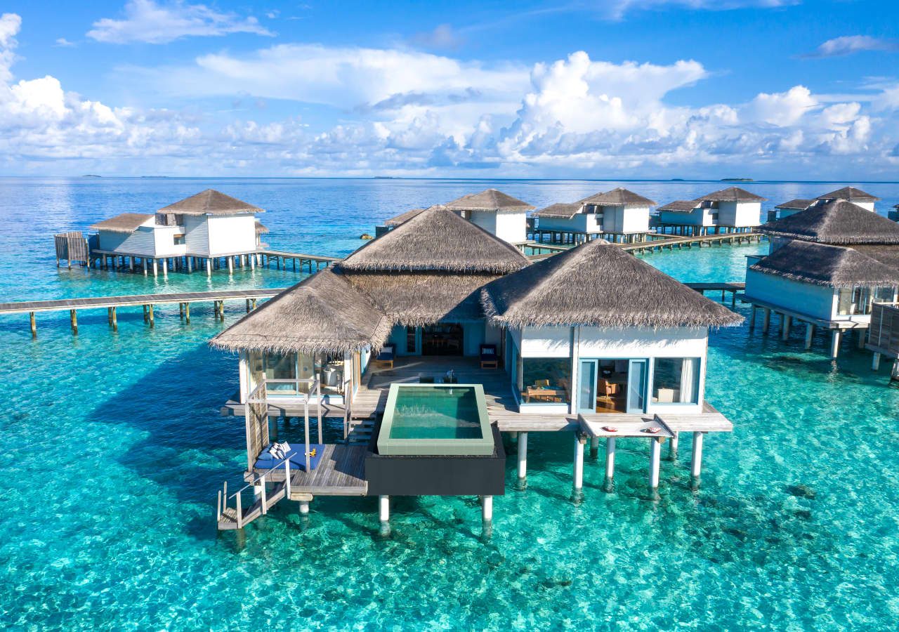 Raffles maldives meradhoo meradhoo overwater villa exterior view 1280