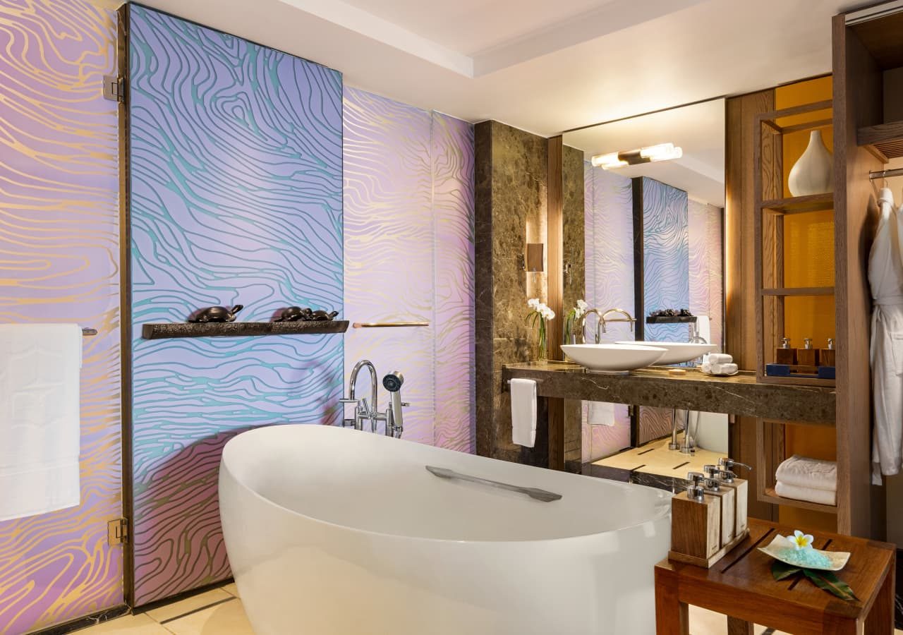 Shangri la le touessrok resort and spa junior suite bathroom 1280