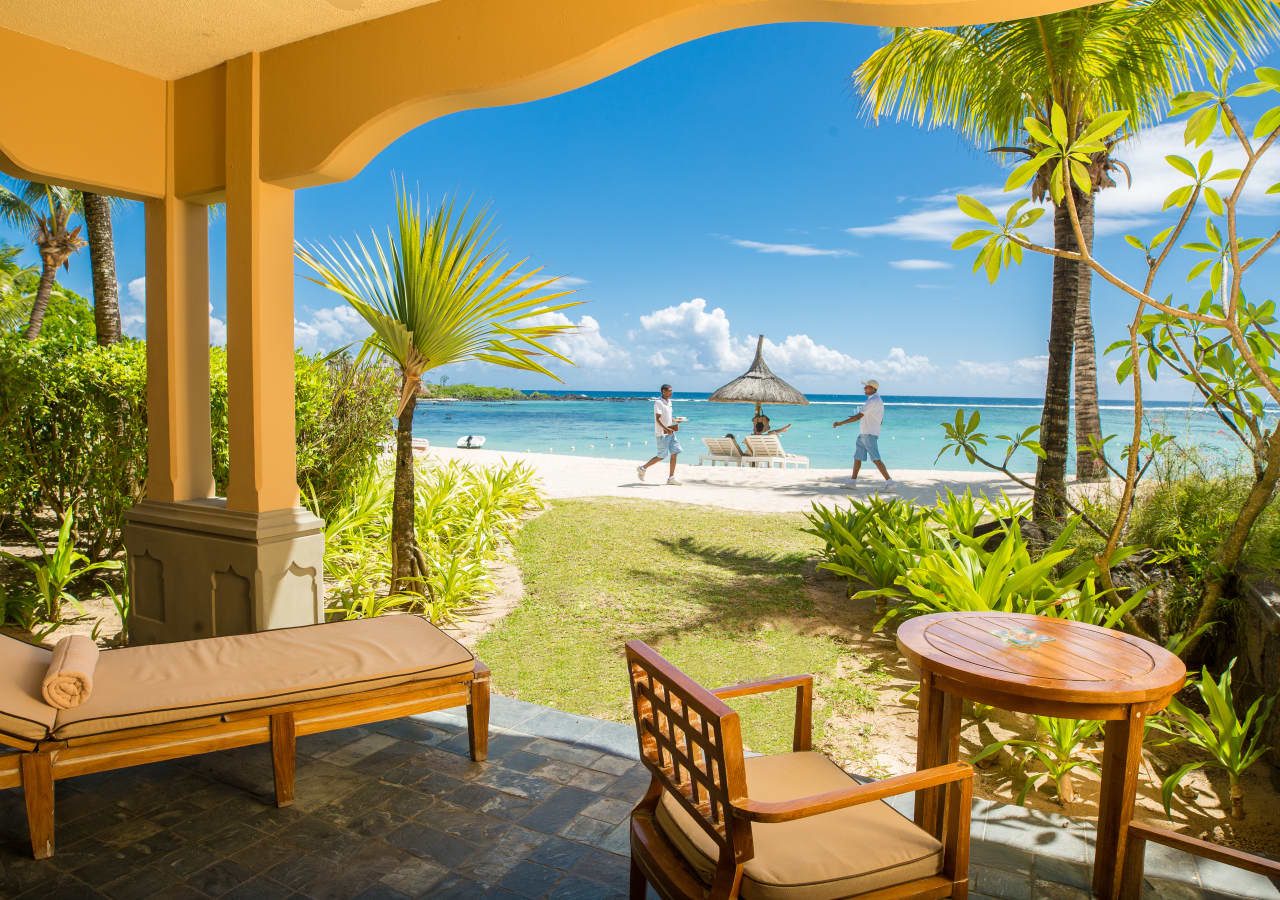 Shanti maurice resort and spa junior suite beach front terrace 1280