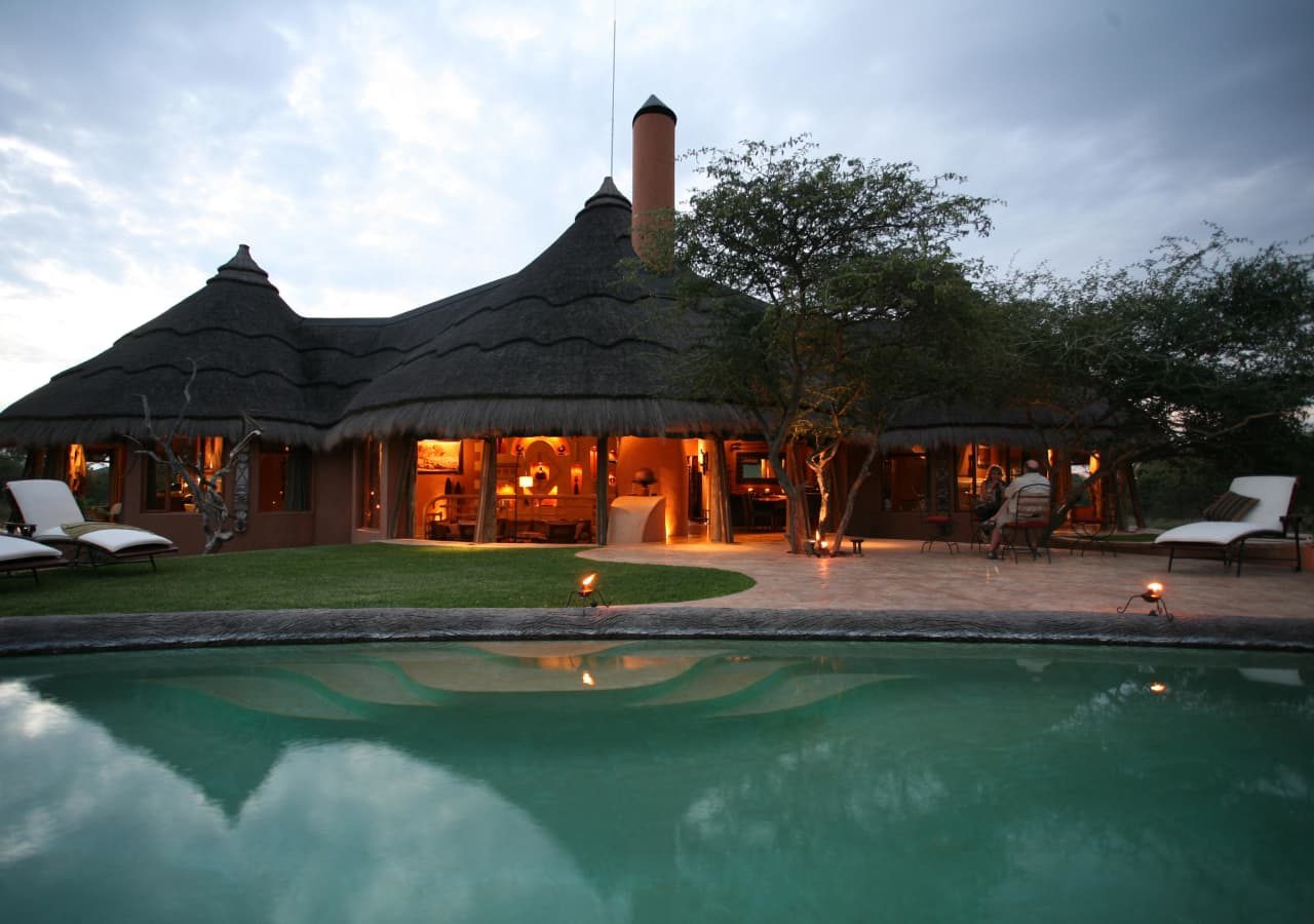 Okonjima private bush suite private swimming pool 1280