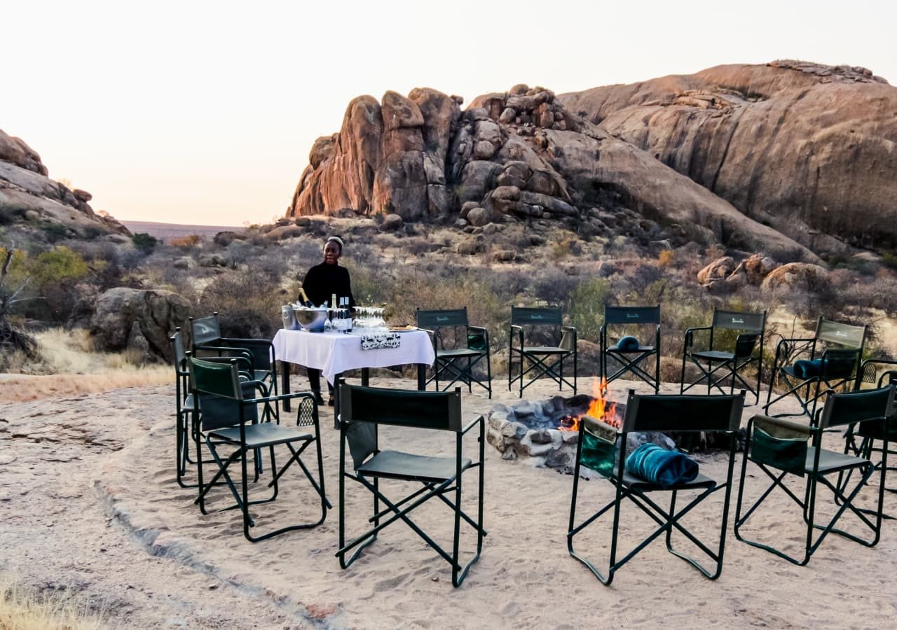 The erongo wild evening at the firepit 1280