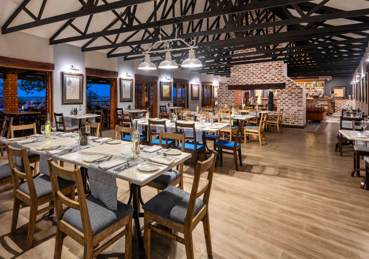 Etosha safari lodge main dining area 1280