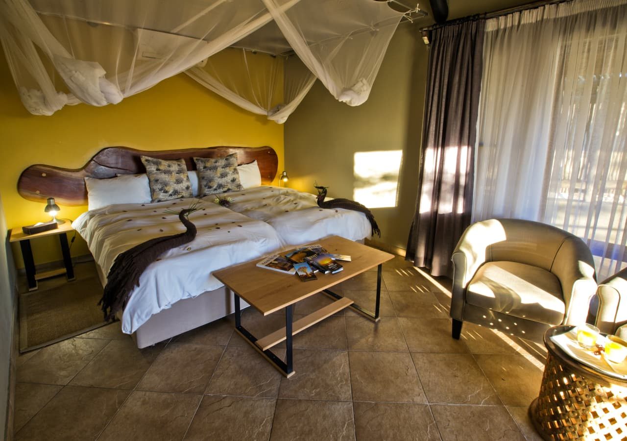 Etosha safarihoek lodge standard bedroom 1280