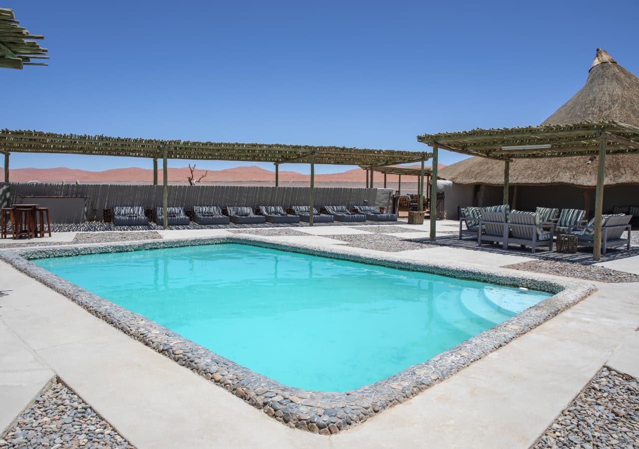 Kulala desert lodge swimming pool 1280