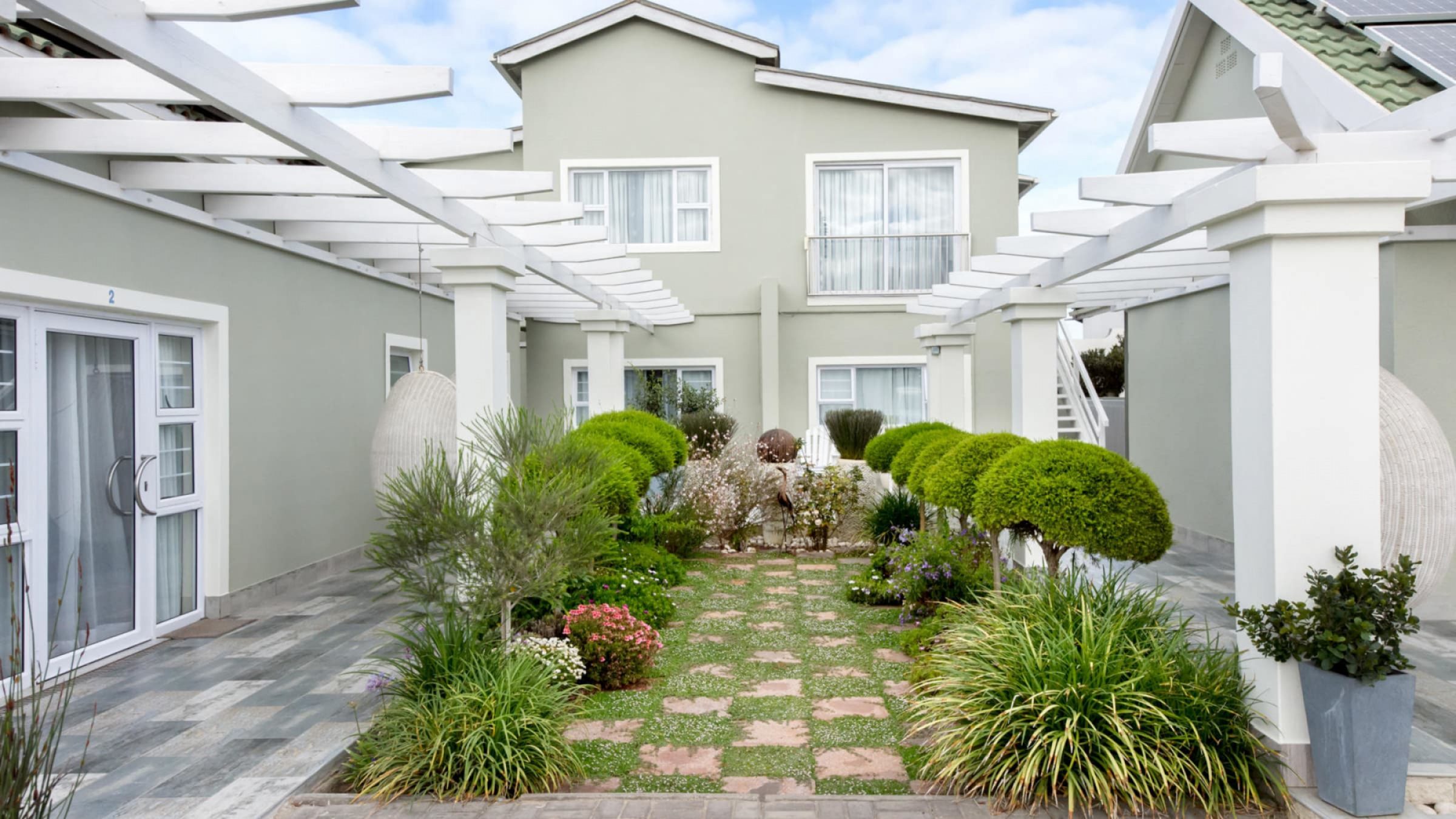 Swakopmund guesthouse garden view 2400