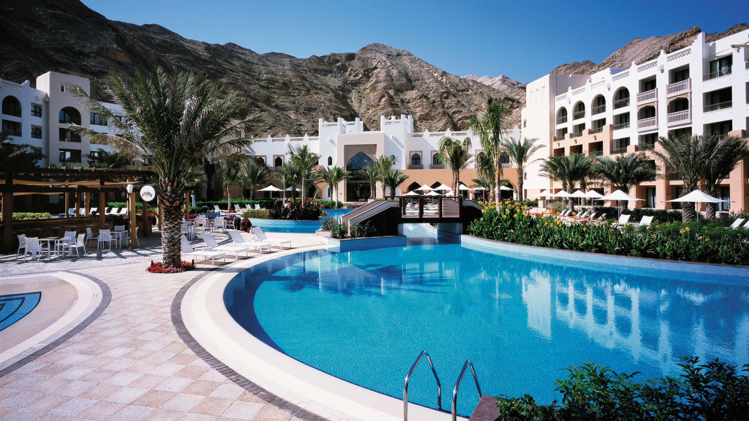 Al waha at shangri la barr al jissah resort and spa swimming pool and lounge area 2400