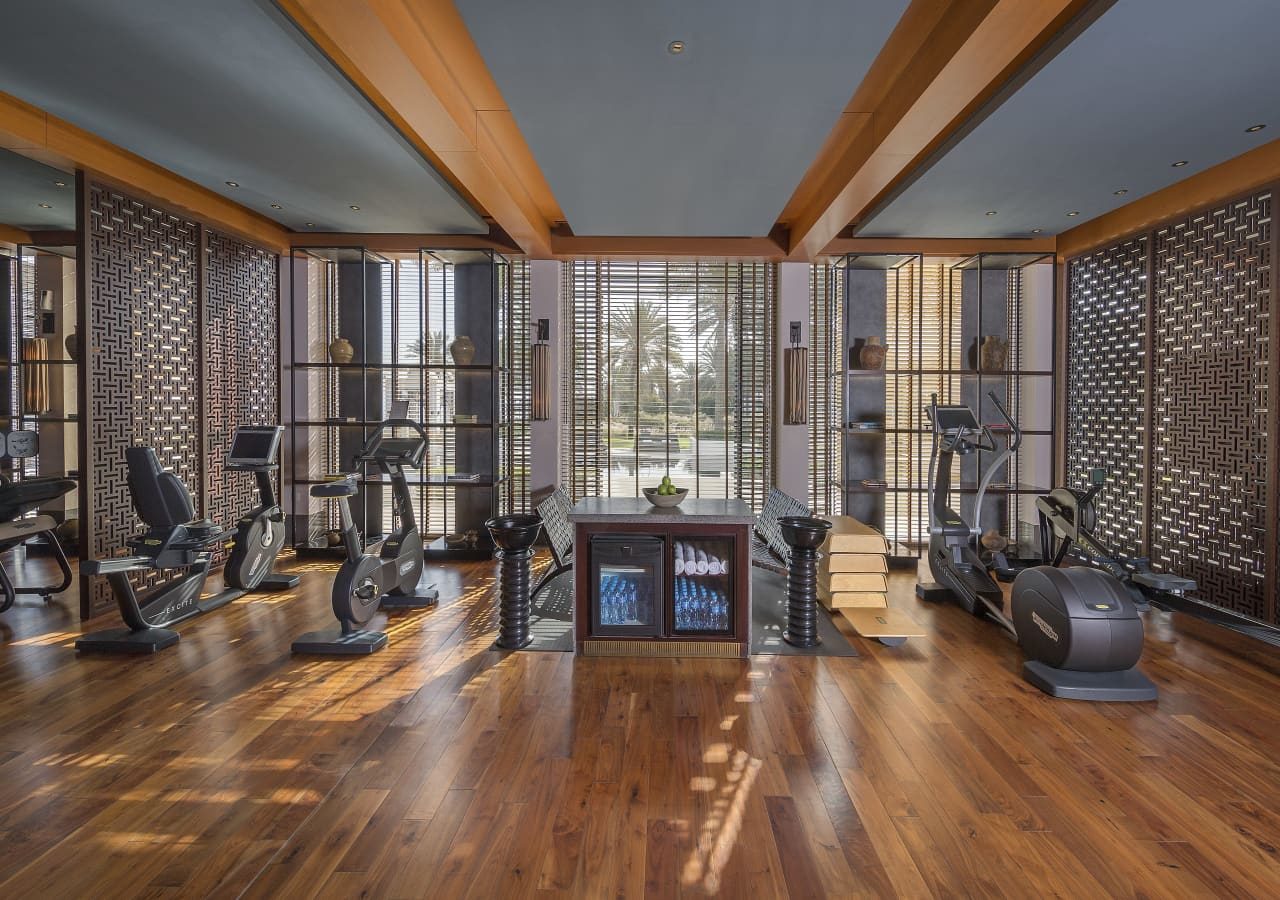 The chedi muscat the gym 1280