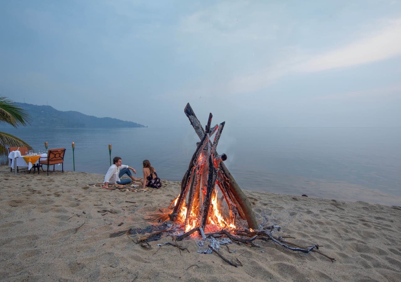 Lake kivu serena hotel sunset dinner with sundowners 1280