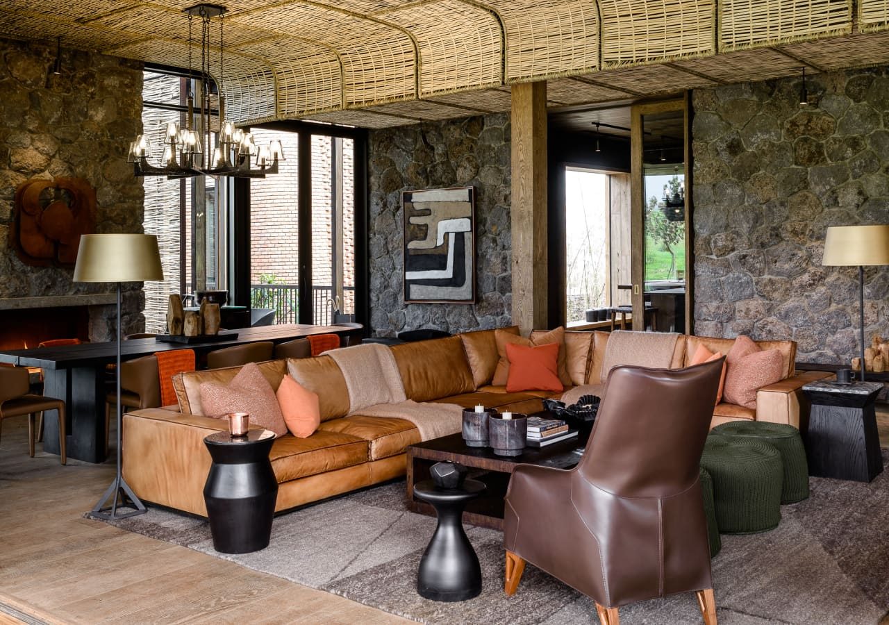 Singita kataza house lounge and dining area 1280