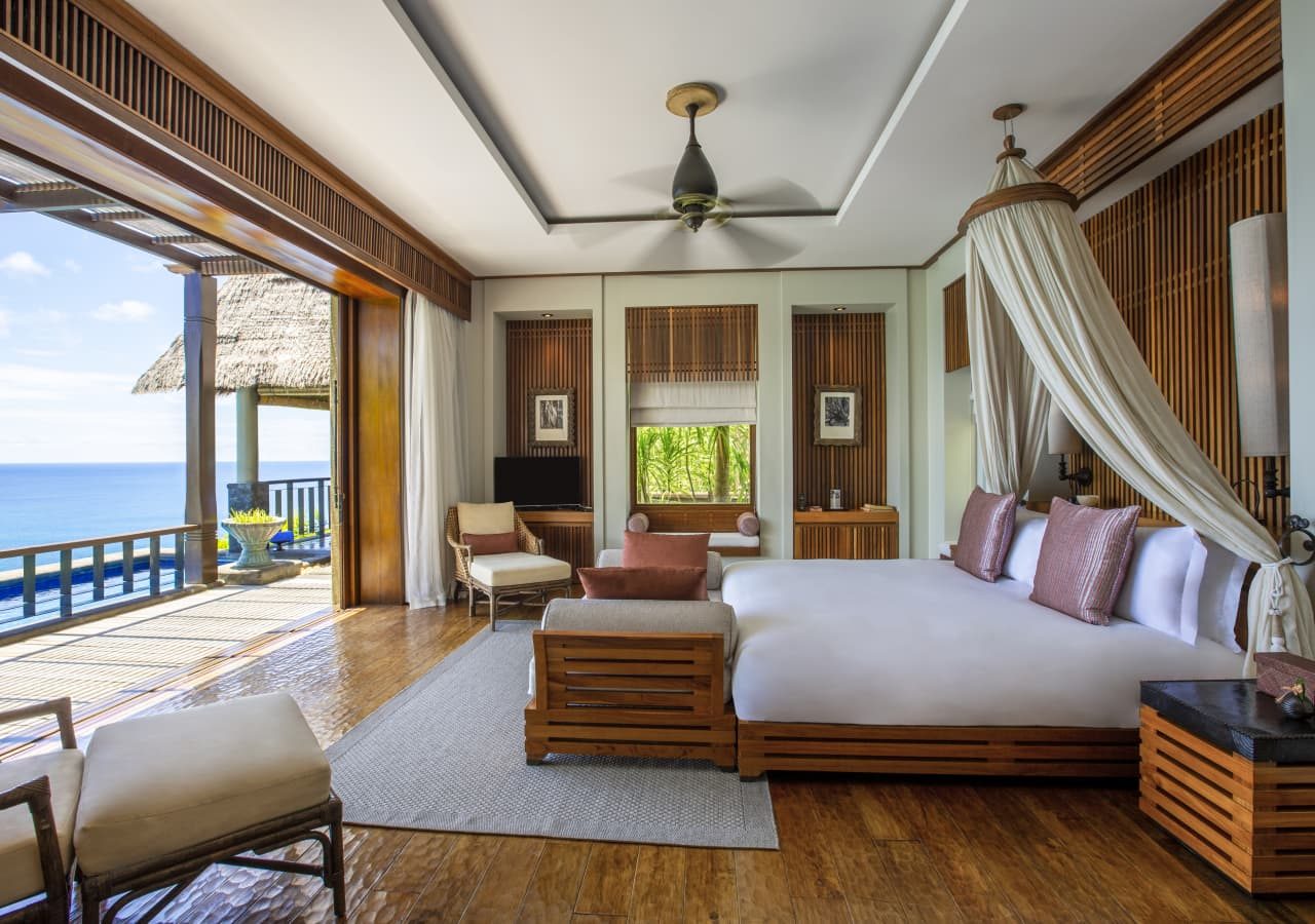 Anantara maia seychelles villas ocean view villa bedroom 1280