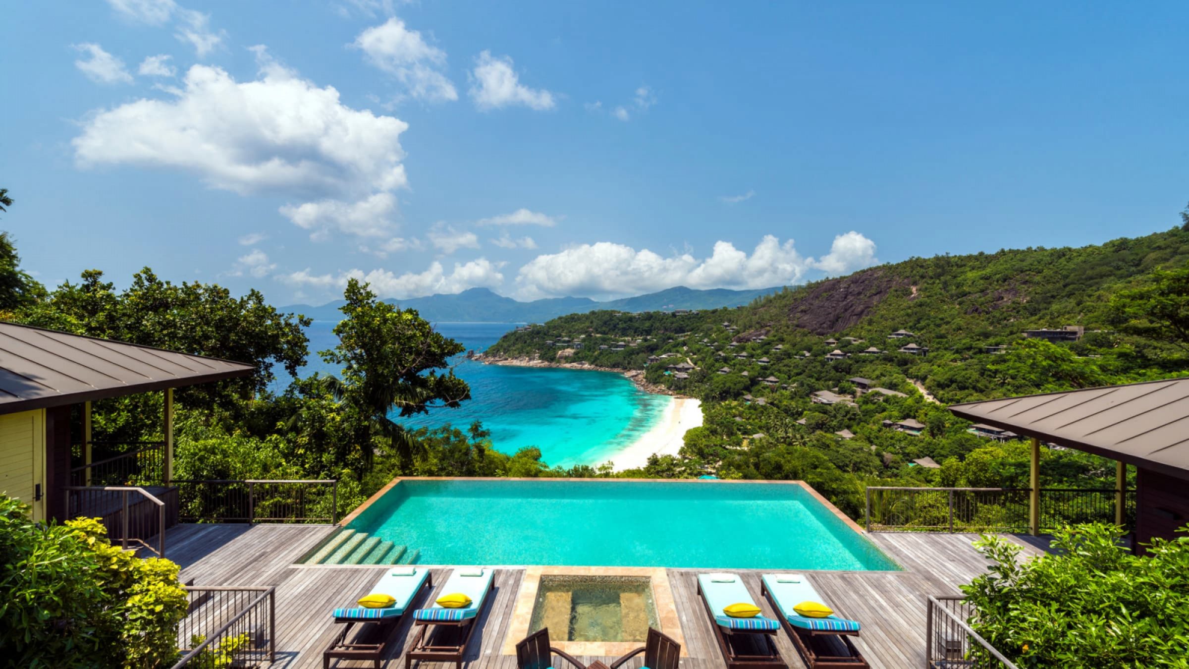 The four seasons seychelles private pool with a view 2400