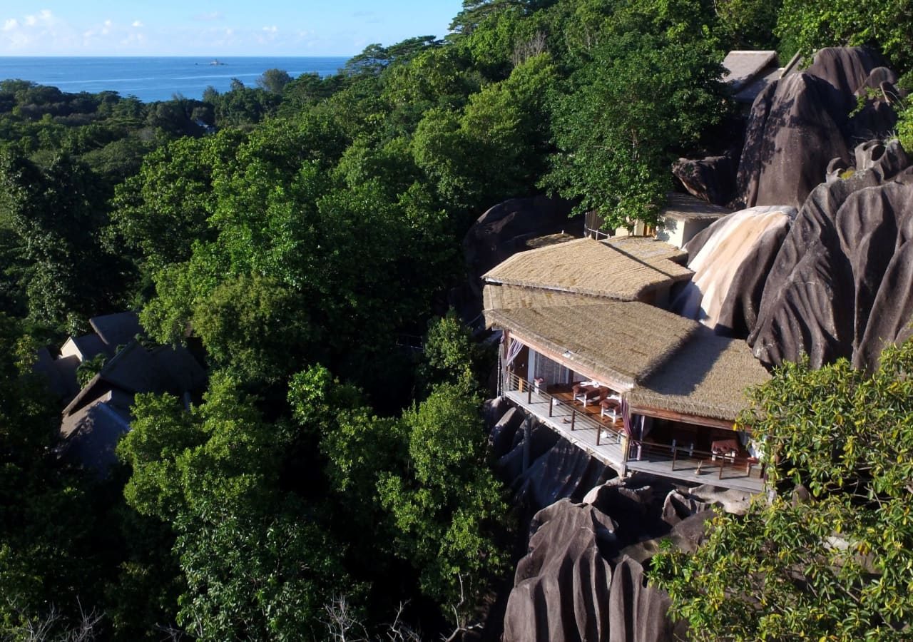 Le domaine de lorangeraie aerial view of the spa 1280