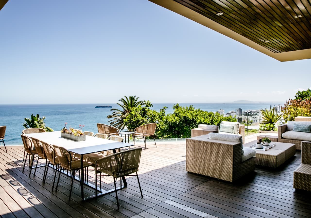 Ellerman house villas oudoor lounge and dining area 1280