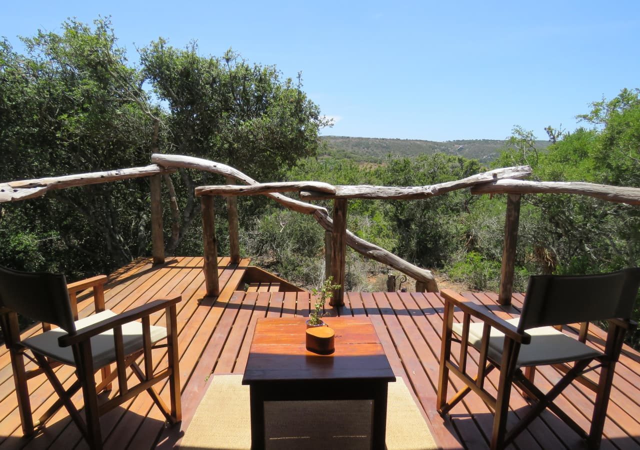 Amakhala woodbury tented camp tent private deck 1280