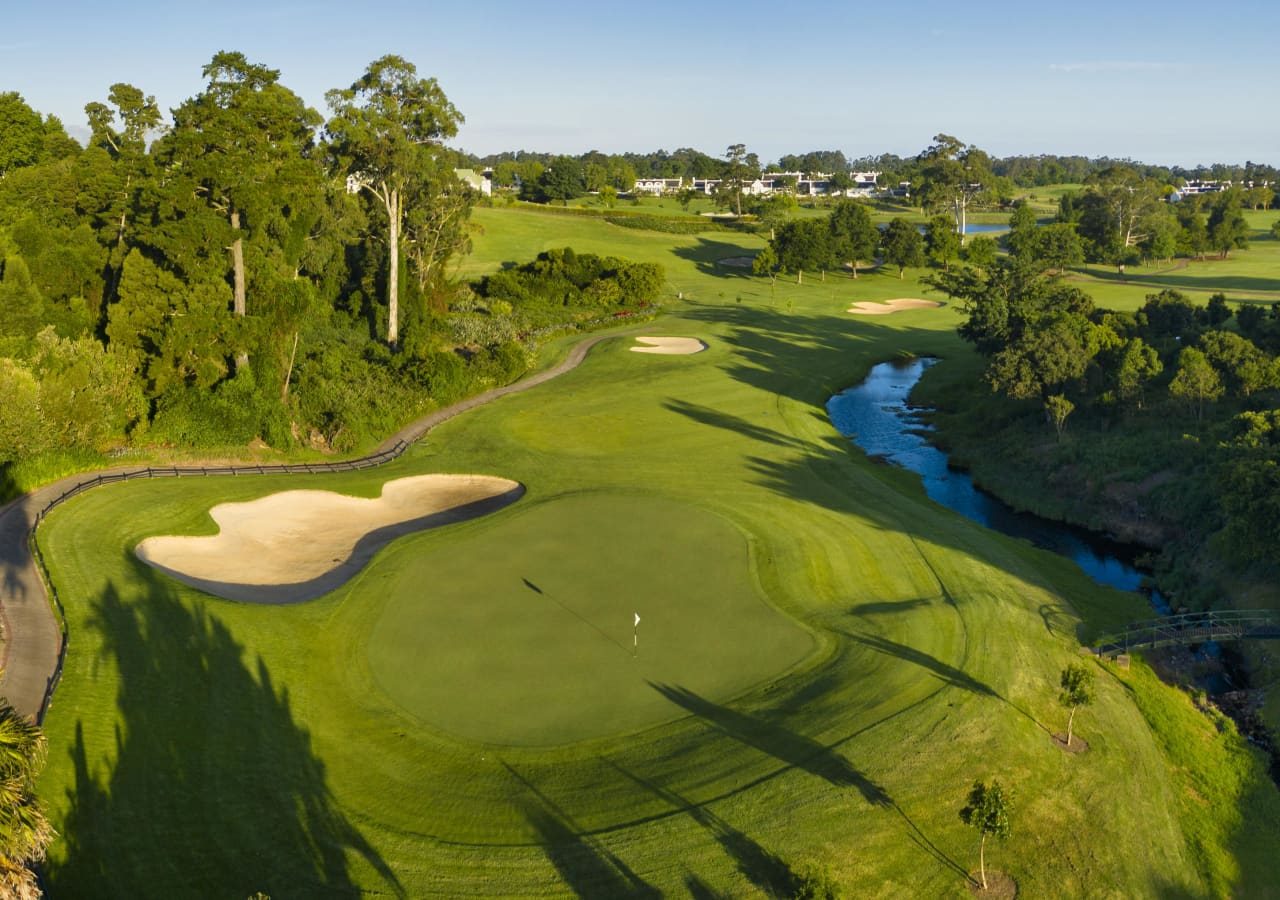 Fancourt hotel aerial view of montagu golf course 1280