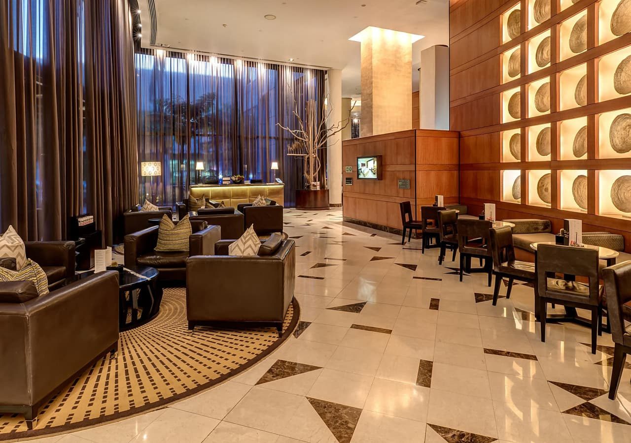 Intercontinental johannesburg or tambo airport lobby lounge 1280