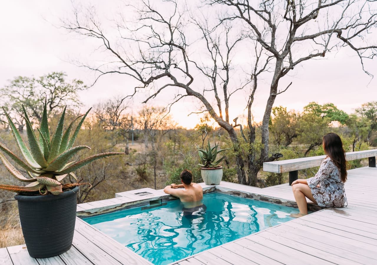 Simbambili game lodge private pool 1280