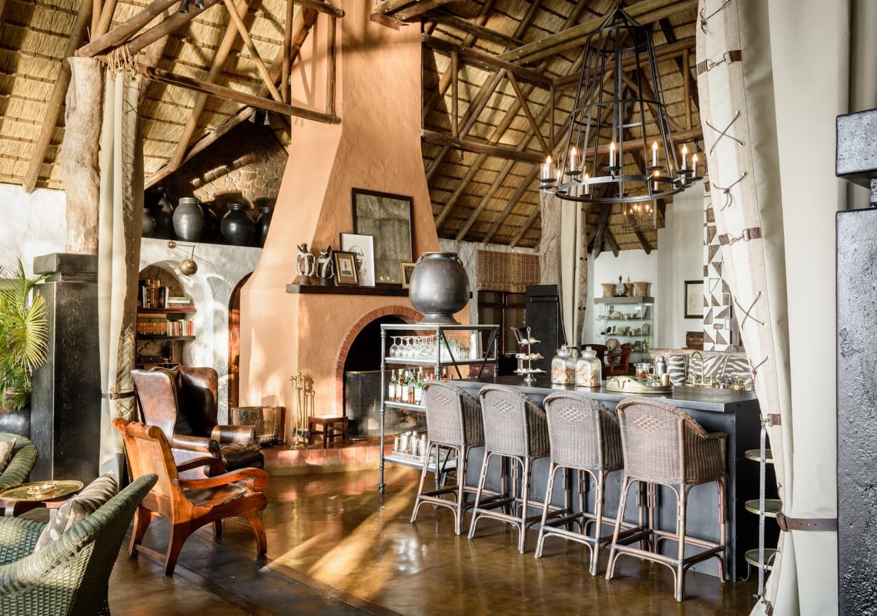 Singita ebony lodge lodge guest lounge 1280