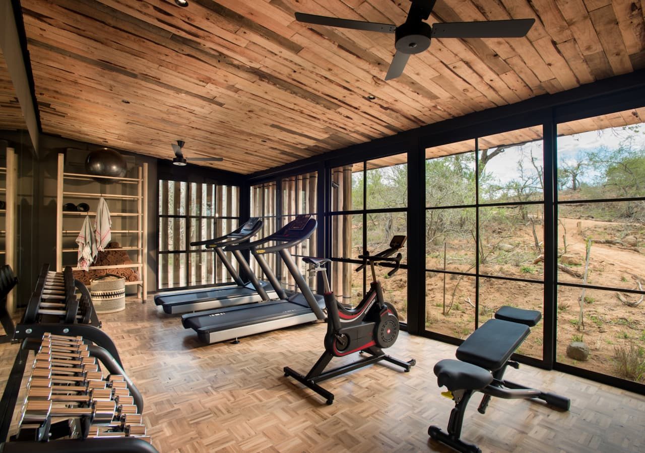 Tengile river lodge guest gymnasium 1280