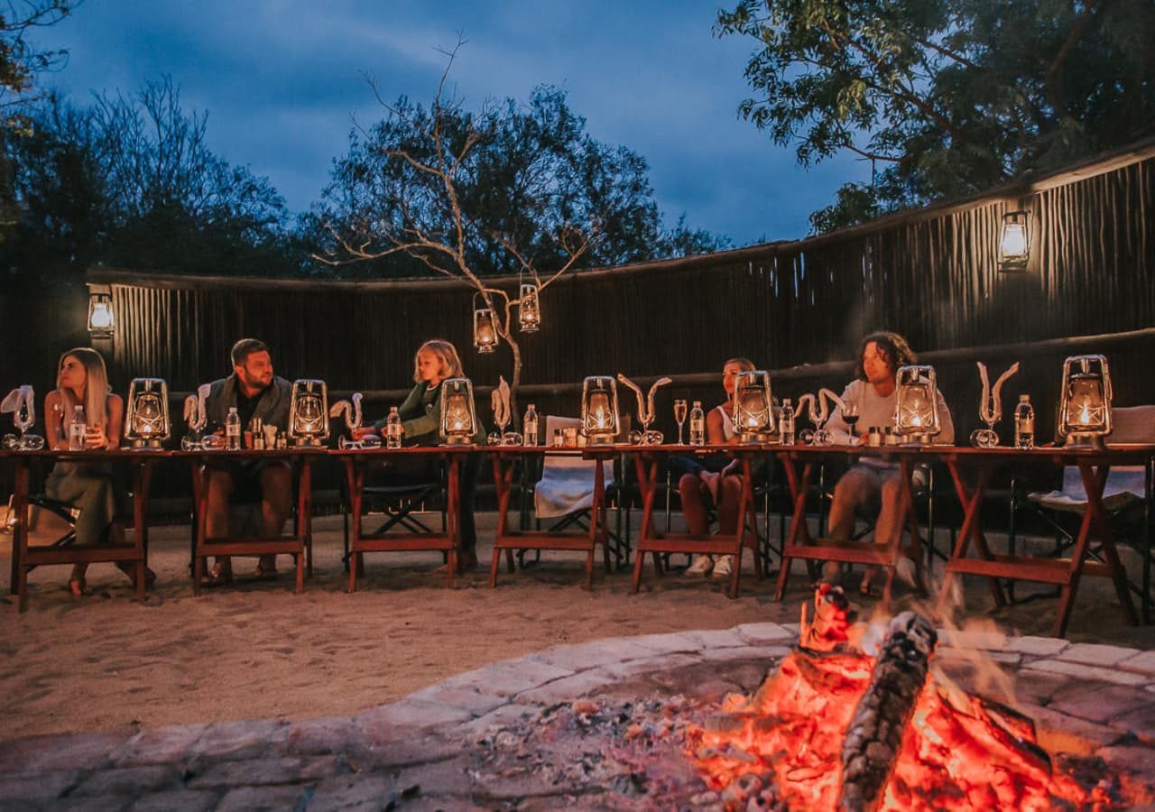 Waterbuck lodge boma dinner 1280