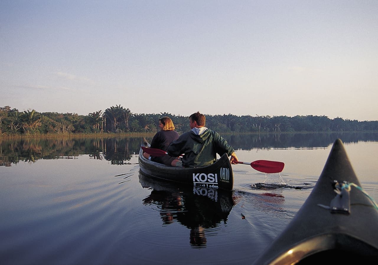 Kosi forest lodge canoeing experience 1280