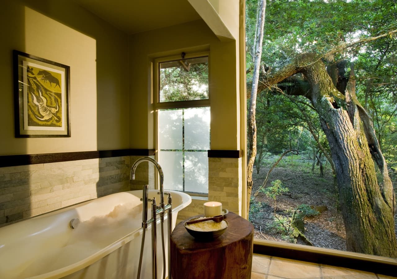 Phinda forest lodge guest bathroom 1280