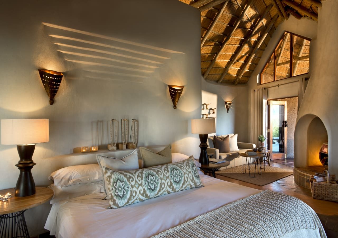 Madikwe safari lodge lodge suite bedroom 1280