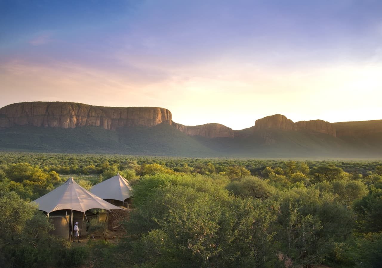 Marataba safari lodge aerial view of lodge 1280