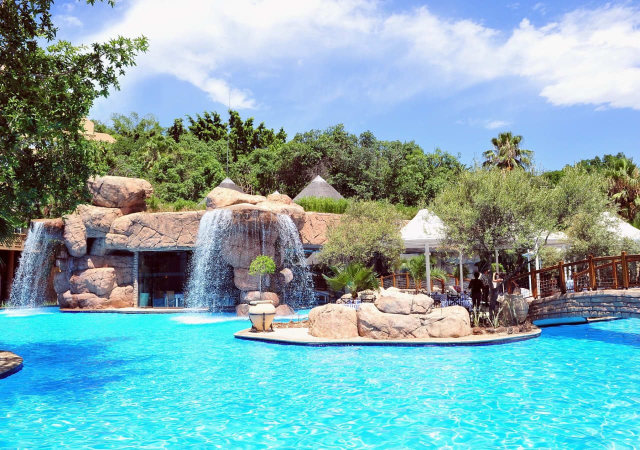 The cascades hotel bocado restaurant exterior and pool 1280